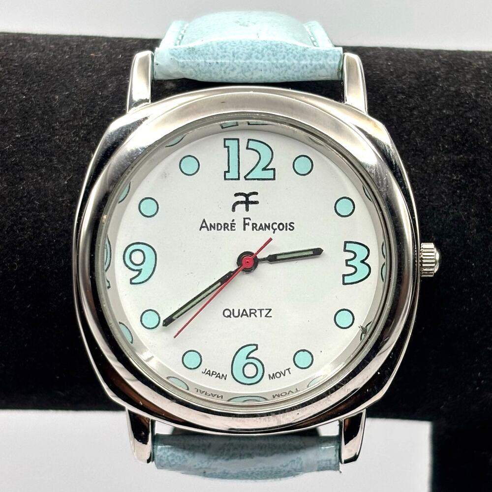 Blue Andre Francois Men's Watch